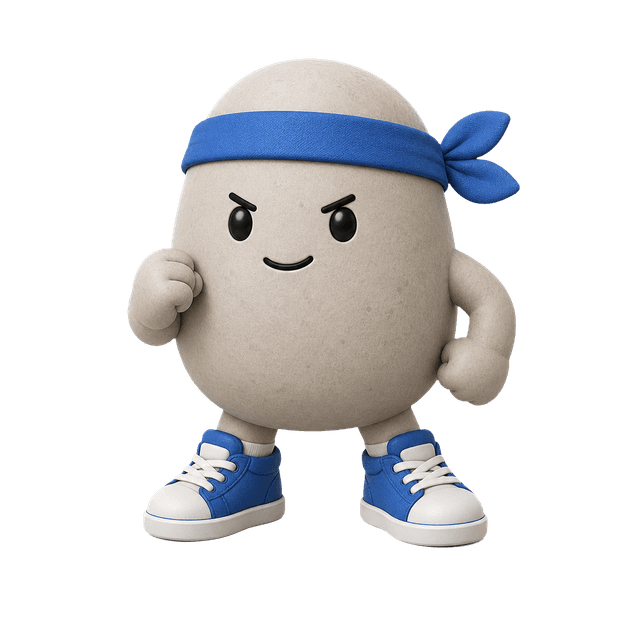 Glppy looking determined
